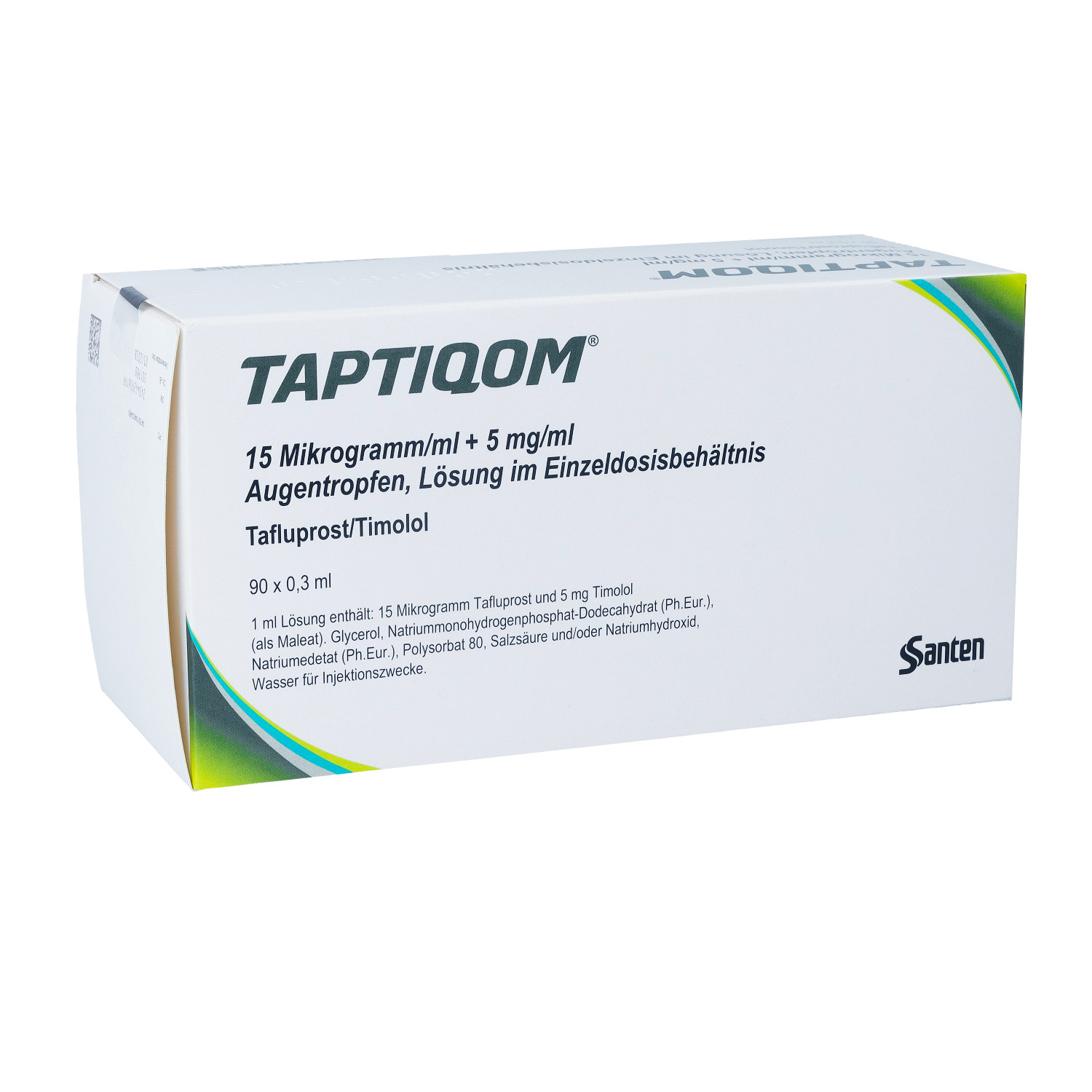 TAPTIQOM 15 μg/ml + 5 mg/ml Augentr.i.Einzeldosisb