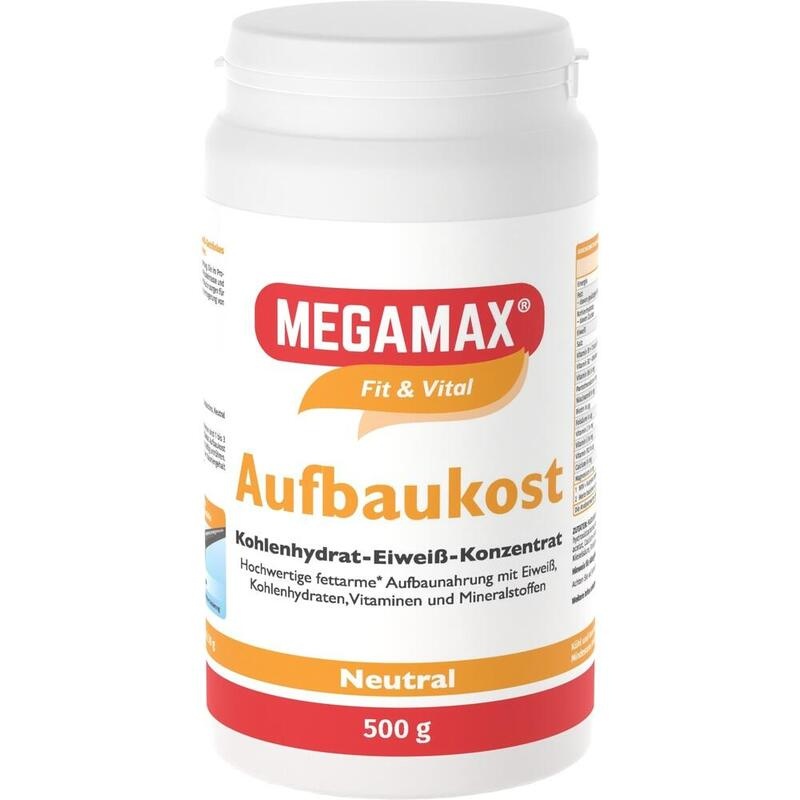 MEGAMAX Aufbaukost neutral Pulver