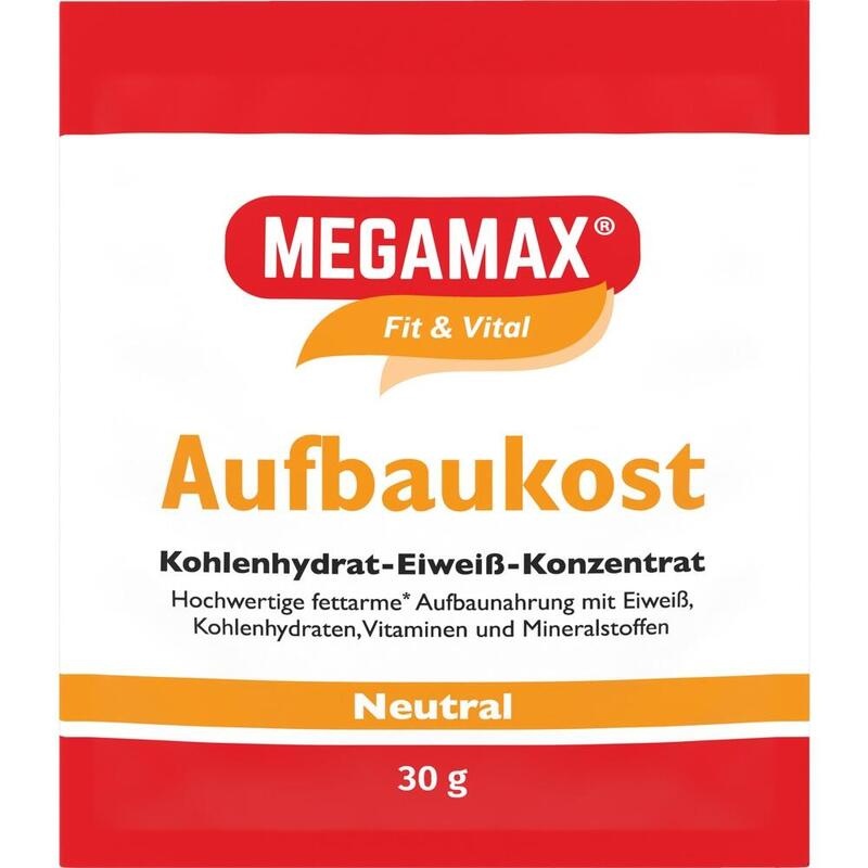 MEGAMAX Aufbaukost neutral Pulver
