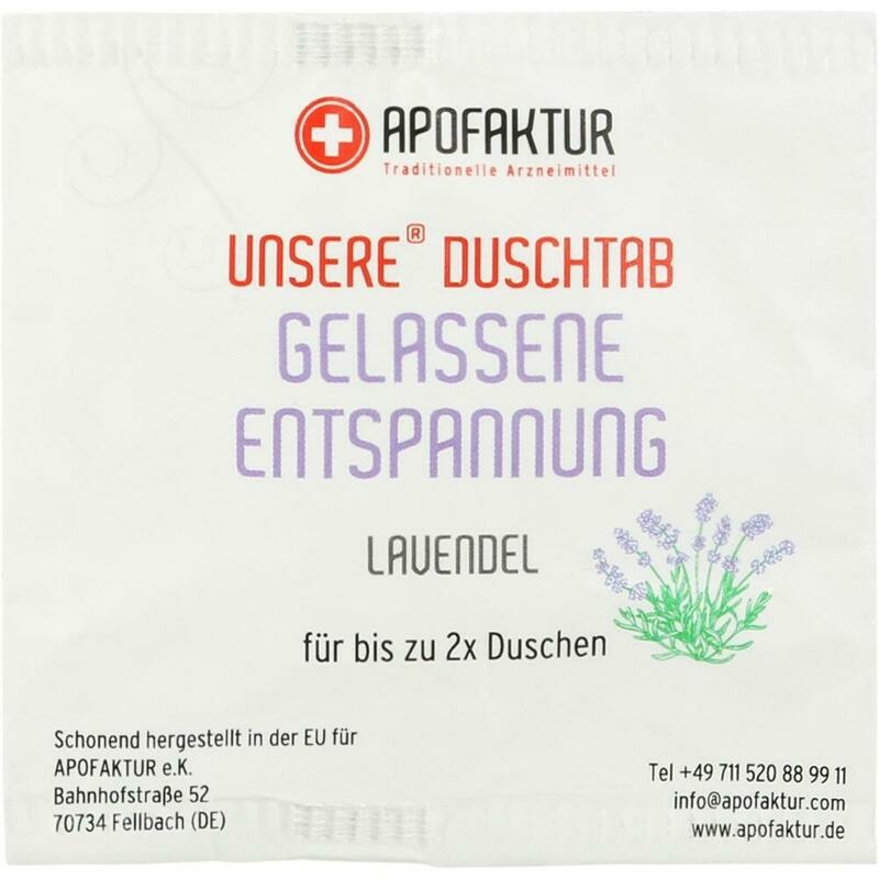 UNSERE Duschtab Gelassene Entspannung