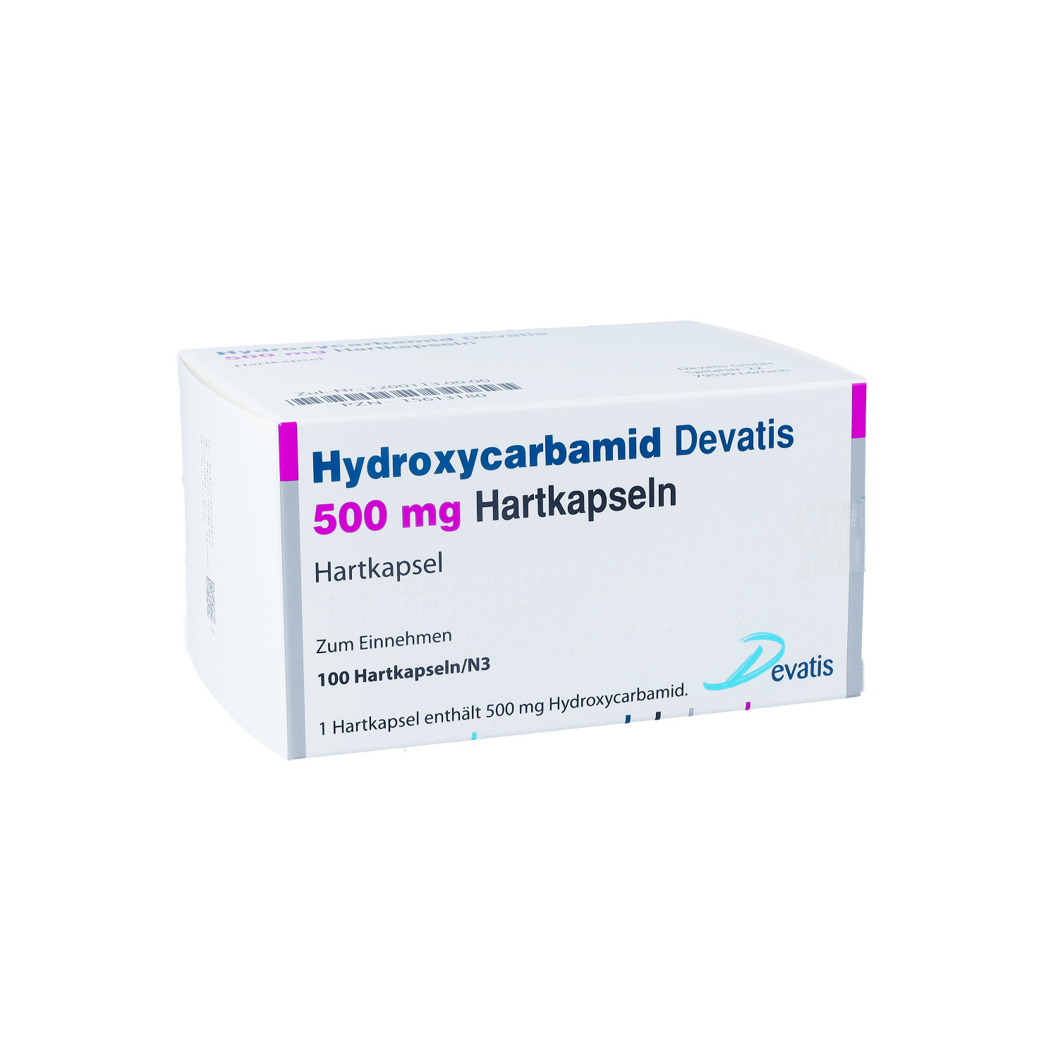 HYDROXYCARBAMID Devatis 500 mg Hartkapseln