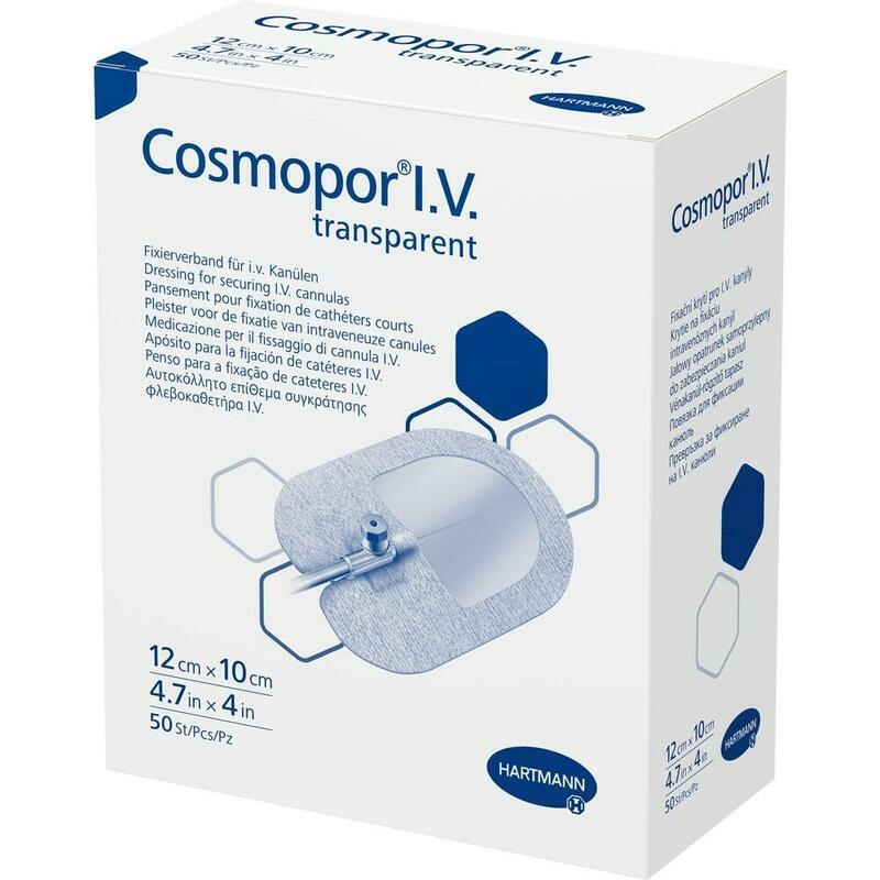 COSMOPOR I.V. transparent Fixierverb.10x12 cm ste.