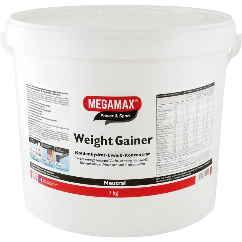 WEIGHT GAINER Megamax Neutral Pulver