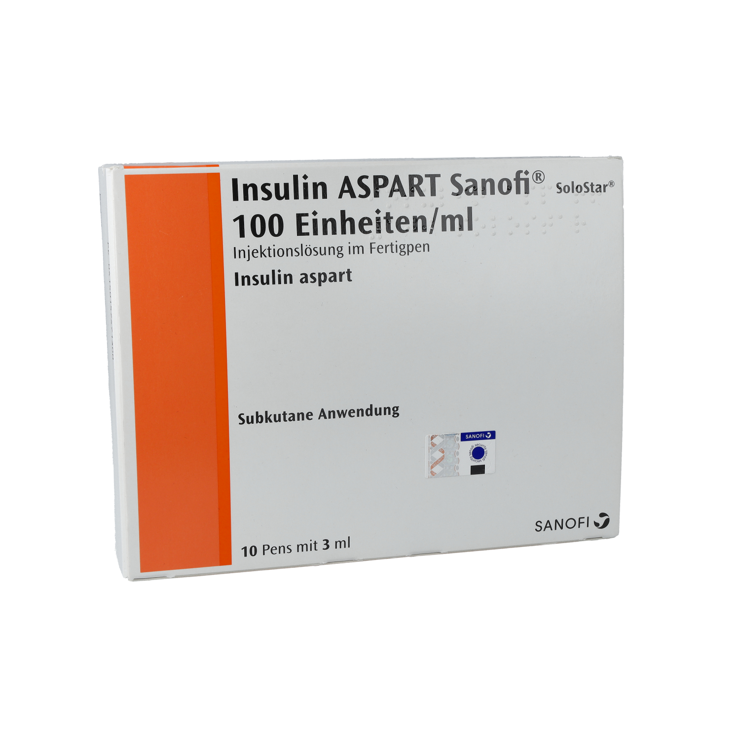 INSULIN ASPART Sanofi 100 E/ml ILO i.Fertigpen Sol