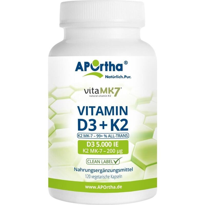 VITAMIN D3 5.000 I.E. 125 μg+Vit.K2 VitaMK7 200 μg