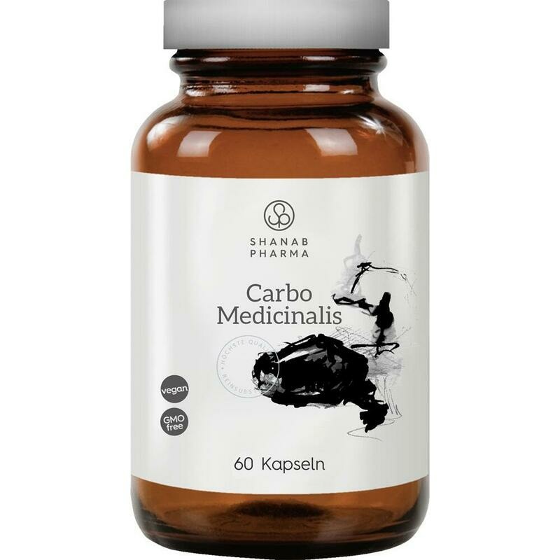 CARBO MEDICINALIS Kapseln Shanab