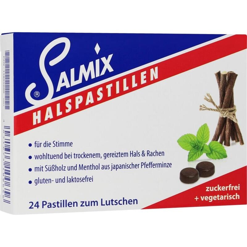 SALMIX Halspastillen zuckerfrei