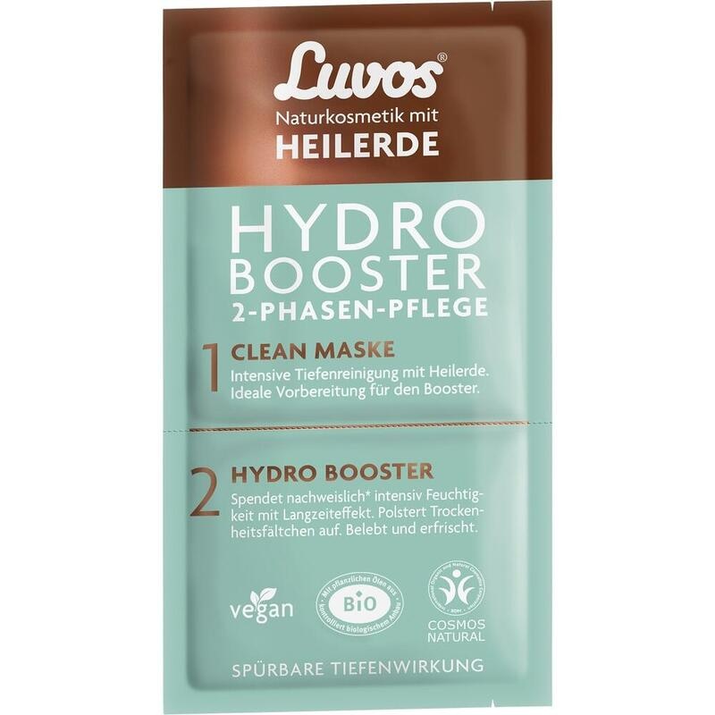 LUVOS Heilerde Hydro Booster&Clean Maske 2+7,5ml