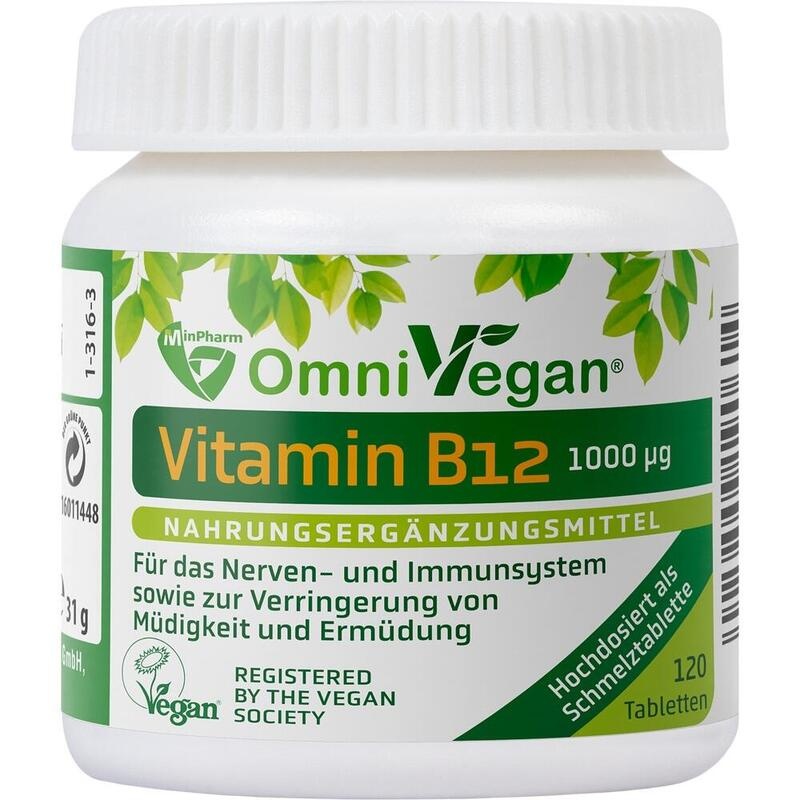 OMNIVEGAN B12 1000 μg Tabl.m.Beerengeschmack