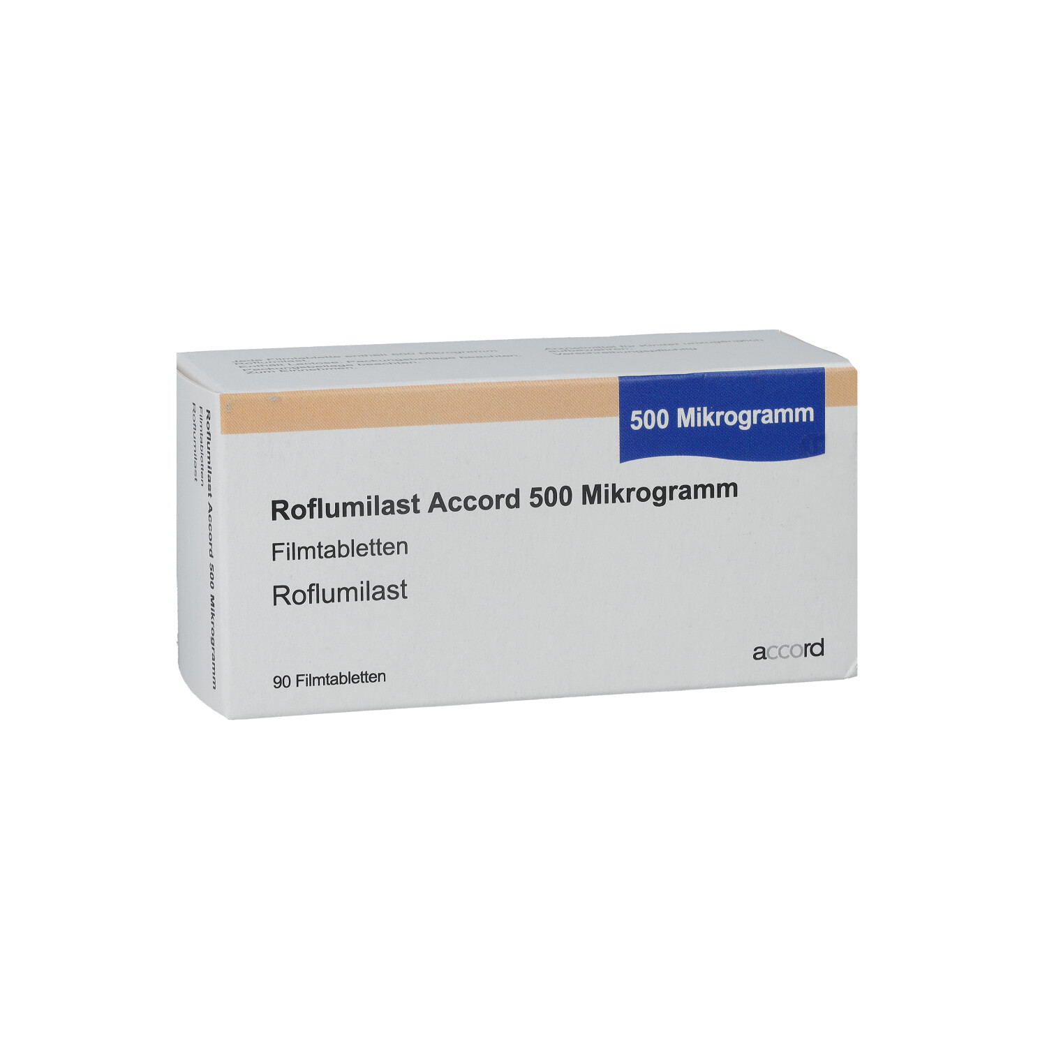 ROFLUMILAST Accord 500 Mikrogramm Filmtabletten