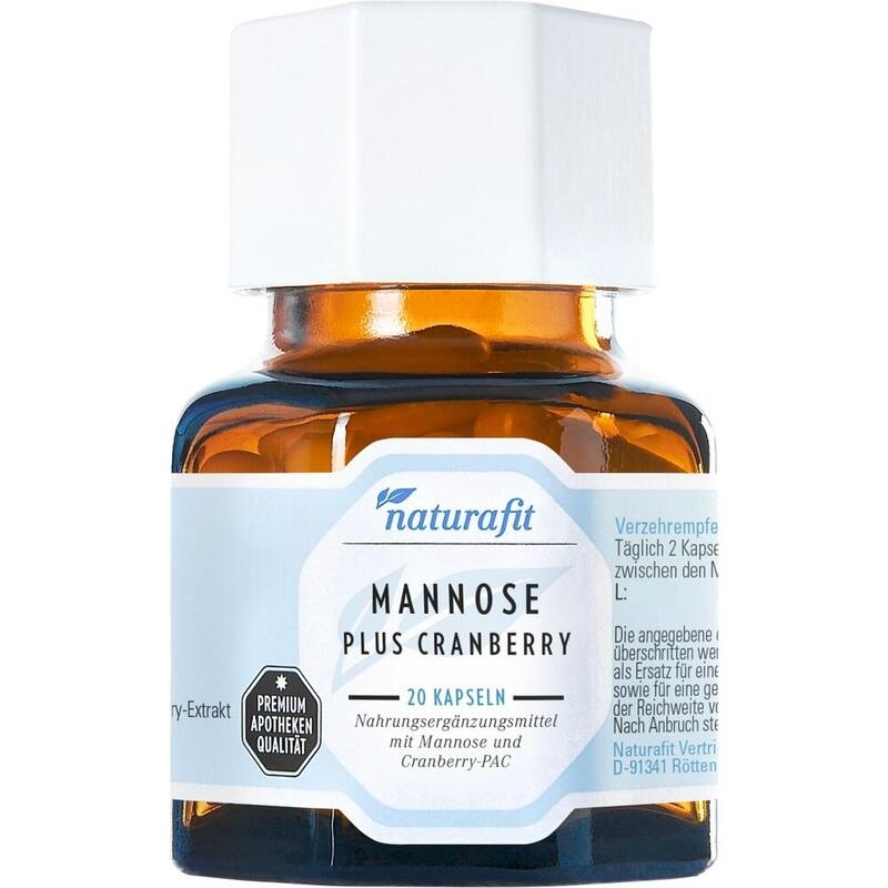 NATURAFIT Mannose plus Cranberry Kapseln