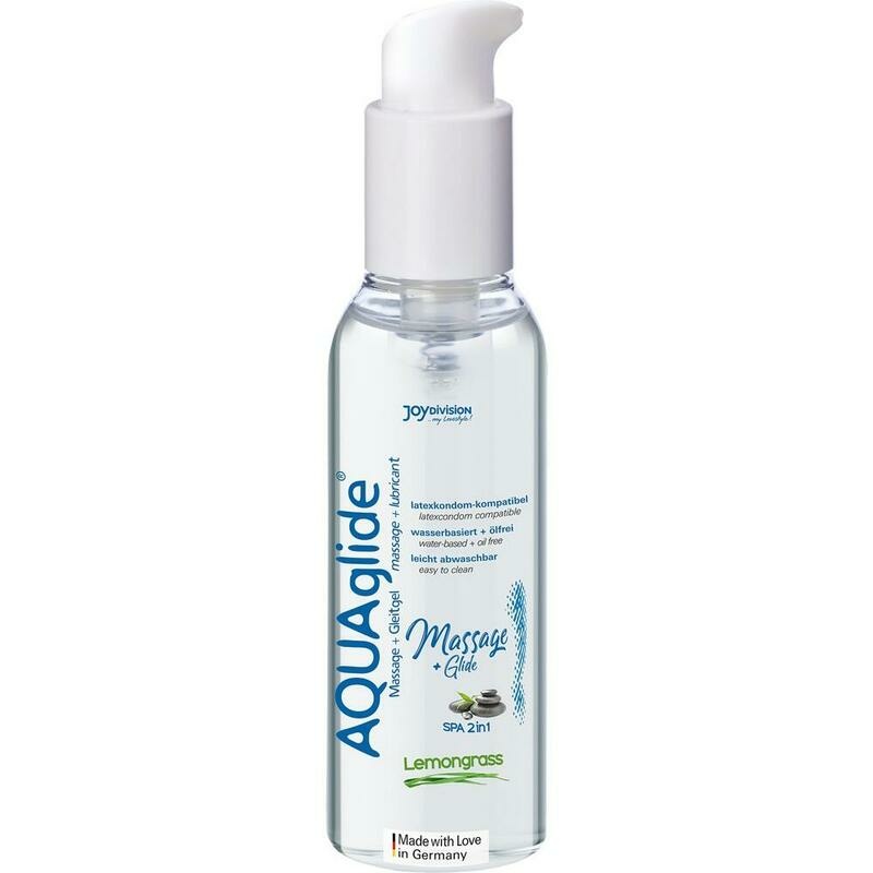 AQUAGLIDE Massage+Glide Gel Lemongrass