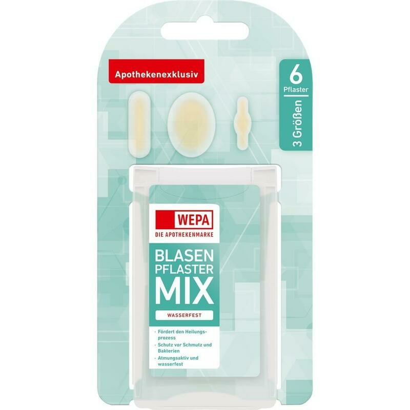 WEPA Blasenpflaster Mix 3 Größen