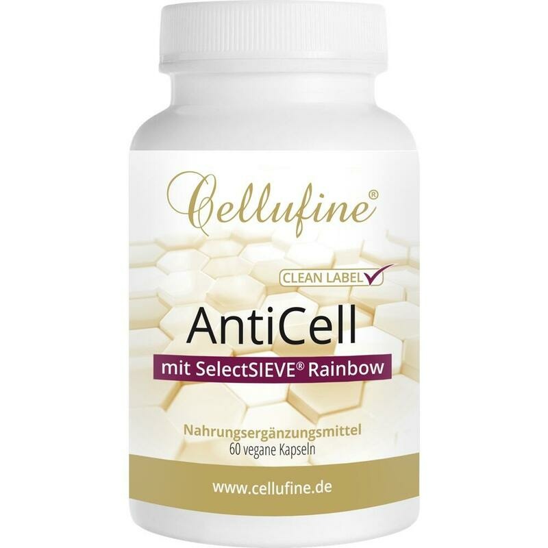 CELLUFINE AntiCell mit SelectSIEVE Rainbow Kapseln