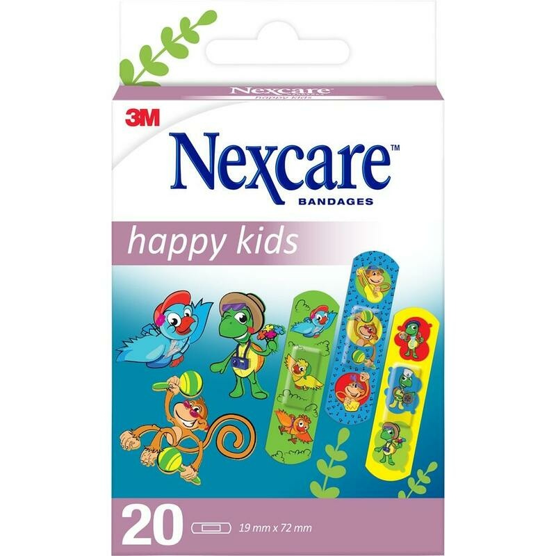 NEXCARE Happy Kids Pflasterstrips 19x72 mm