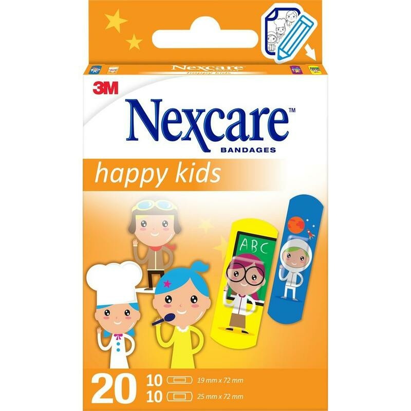 NEXCARE Happy Kids Pflasterstrips Berufe 2 Größen