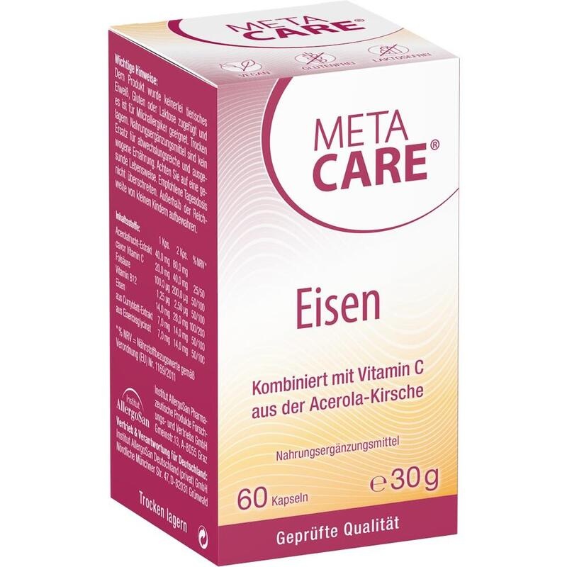 META-CARE Eisen Kapseln