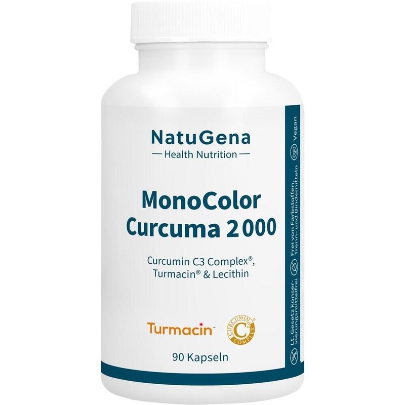MONOCOLOR Curcuma 2000 Kapseln