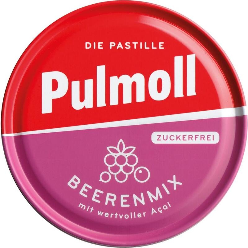 PULMOLL Beerenmix zuckerfrei Bonbons