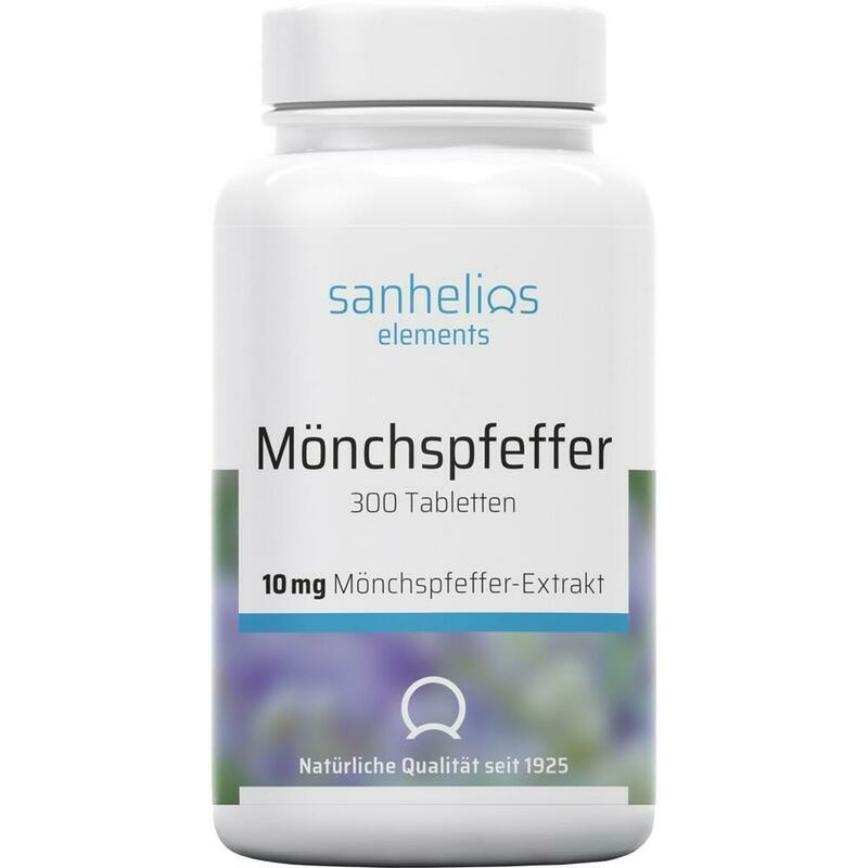 SANHELIOS Mönchspfeffer 10 mg Tabletten