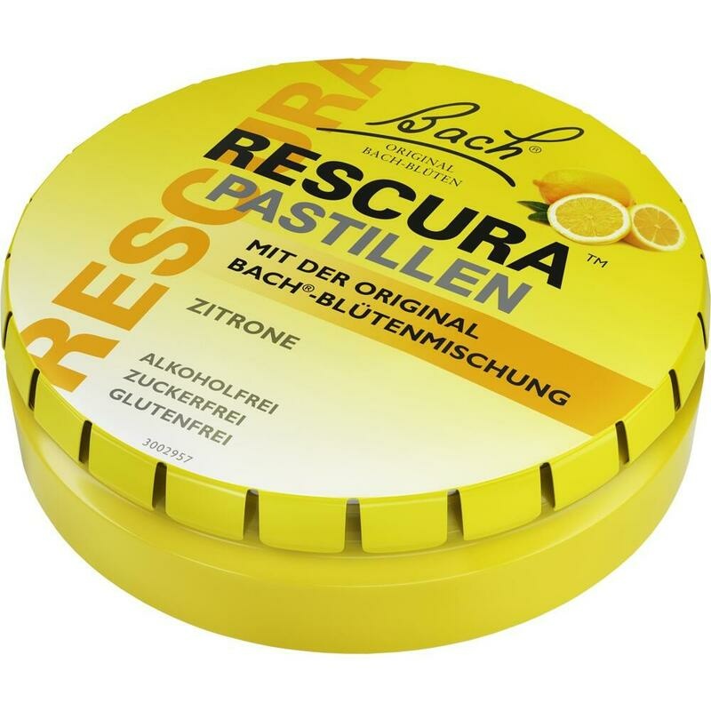 BACHBLÜTEN Original Rescura Pastillen Zitrone