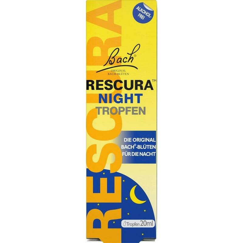BACHBLÜTEN Original Rescura Night Tropfen alk.frei