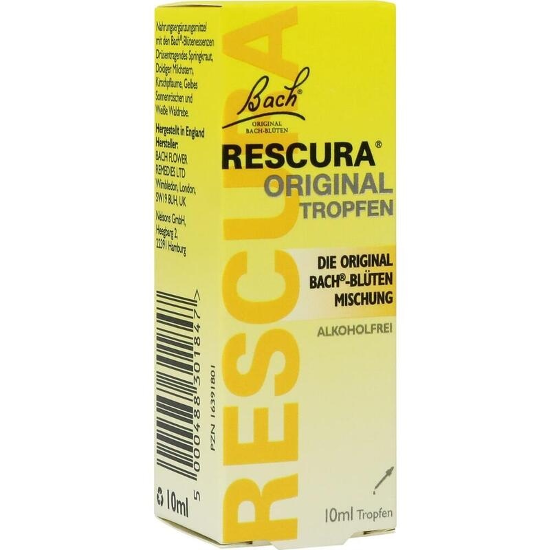 BACHBLÜTEN Original Rescura Tropfen alkoholfrei