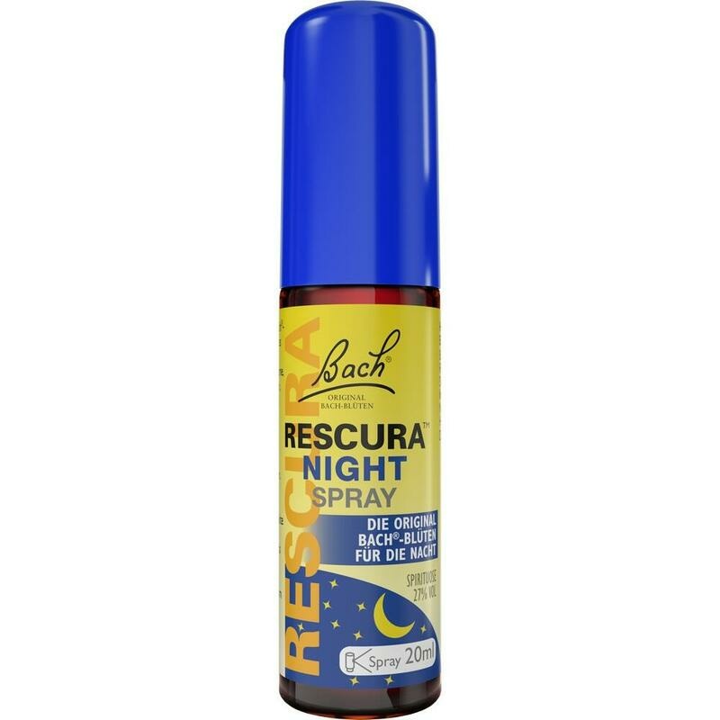 BACHBLÜTEN Original Rescura Night Spray m.Alkohol