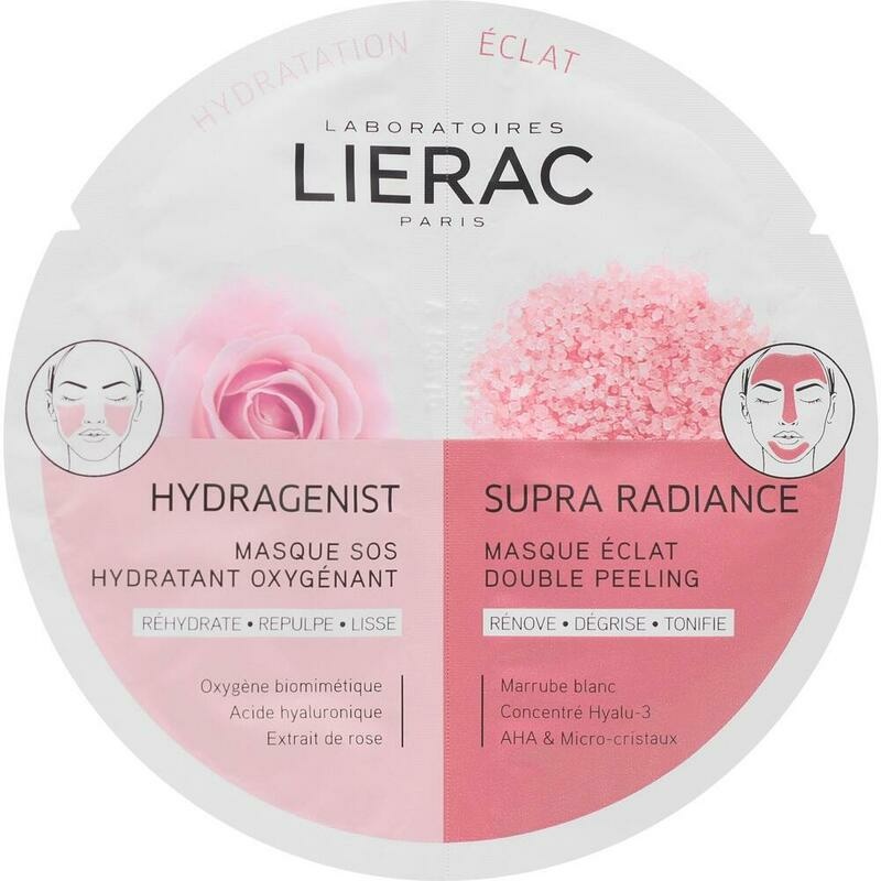LIERAC Masken Hydragenist+Supra Radiance Ges.M.