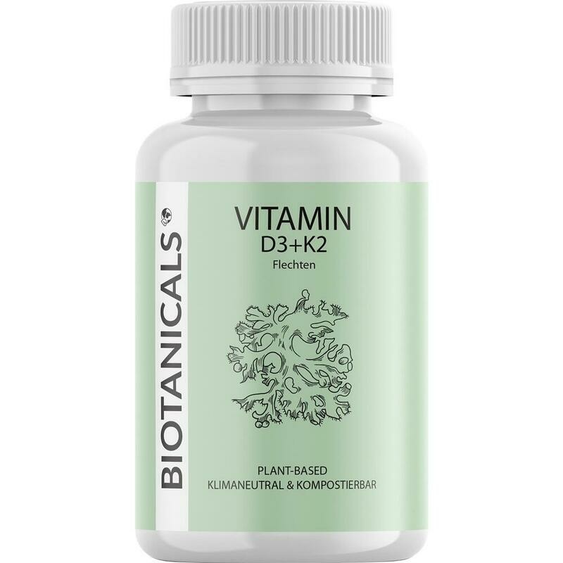 BIOTANICALS Vitamin D3+K2 Kapseln