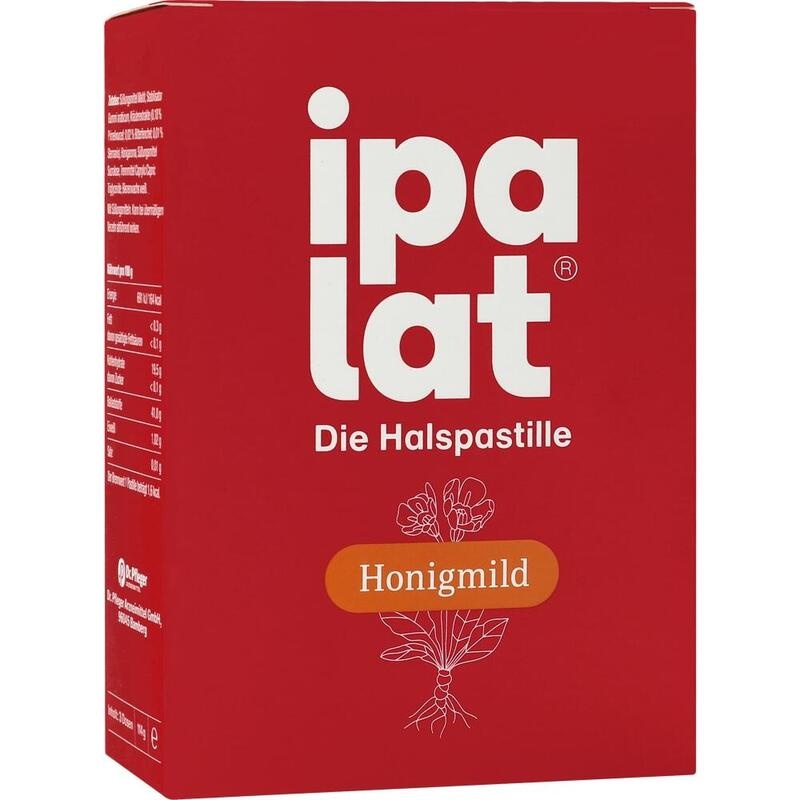IPALAT Halspastillen honigmild o.Menthol zuckerfr.