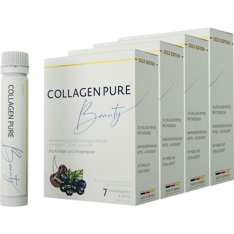 COLLAGEN PURE Beauty 10 g Kollagen hochdos.Gold