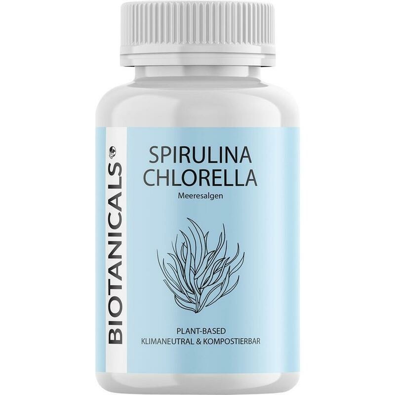 BIOTANICALS Spirulina Chlorella Kapseln