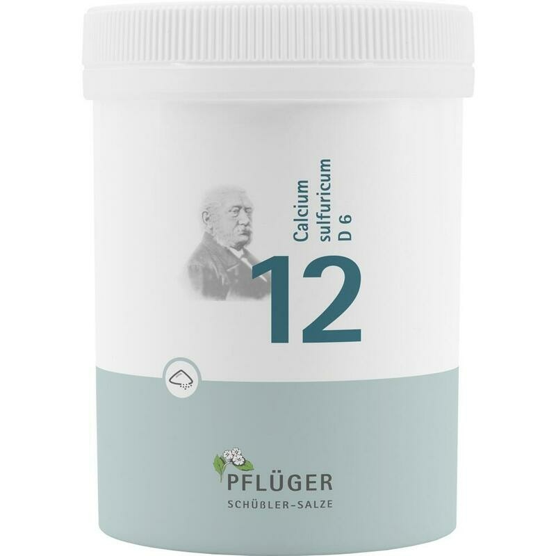 BIOCHEMIE Pflüger 12 Calcium sulfuricum D 6 Pulver