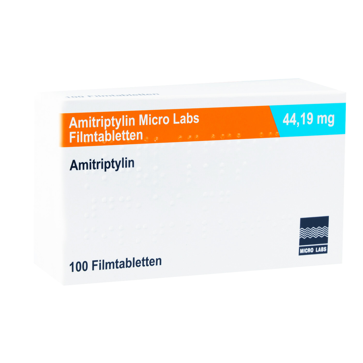 AMITRIPTYLIN Micro Labs 44,19 mg Filmtabletten