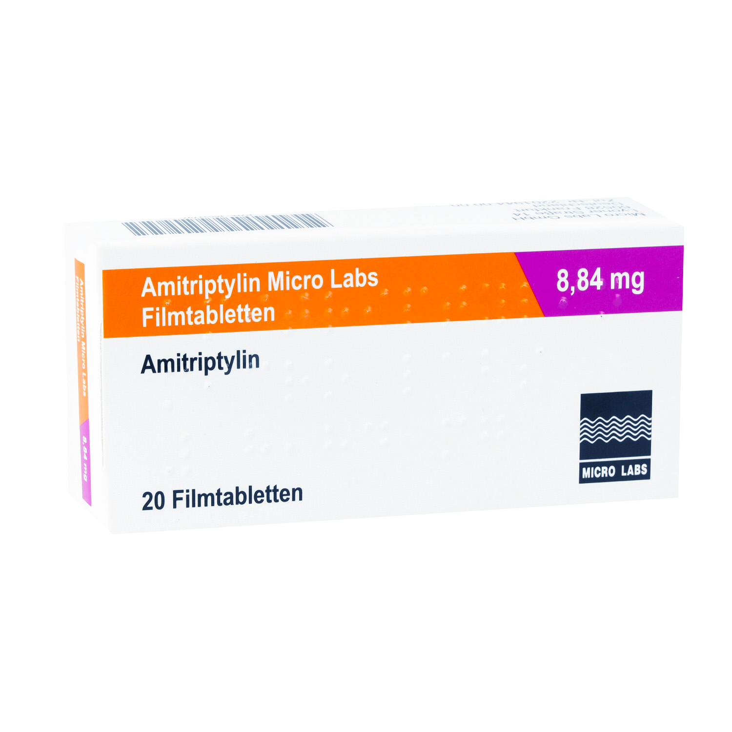 AMITRIPTYLIN Micro Labs 8,84 mg Filmtabletten