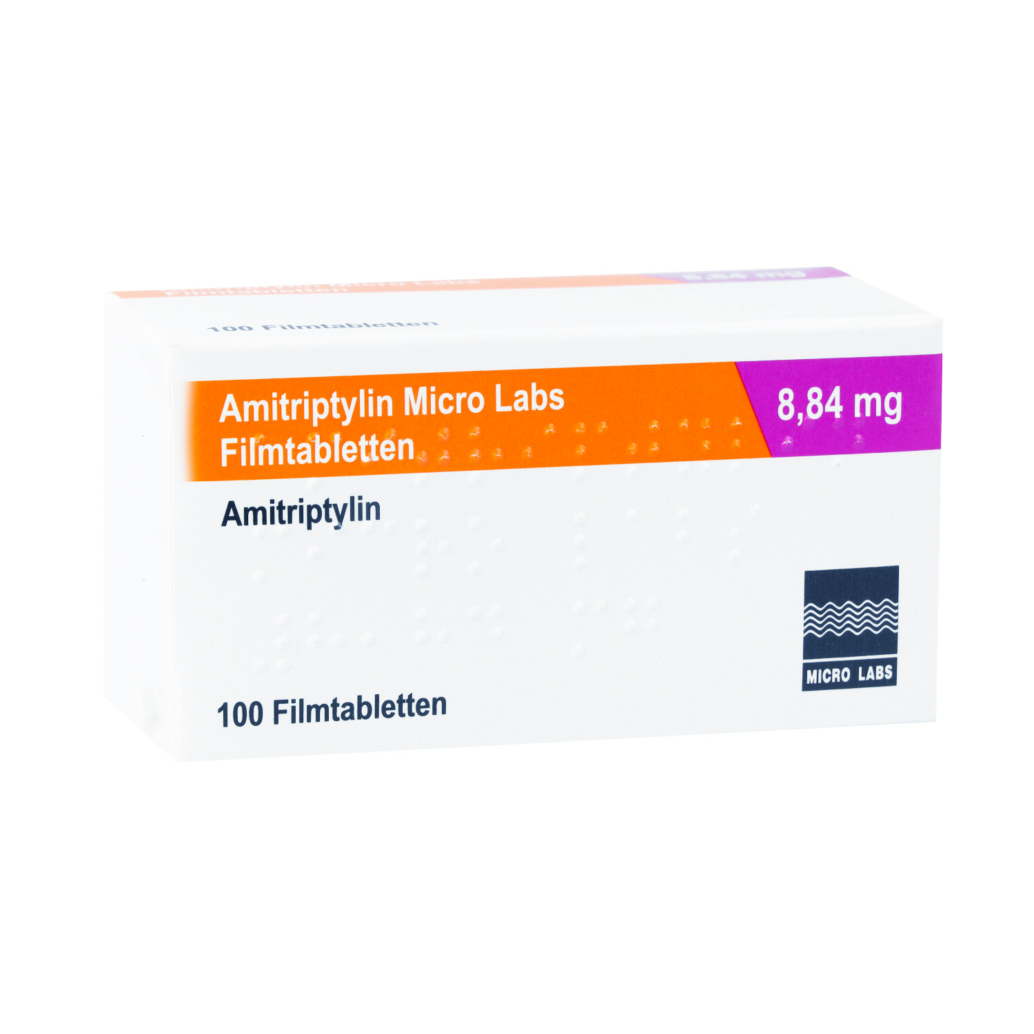 AMITRIPTYLIN Micro Labs 8,84 mg Filmtabletten