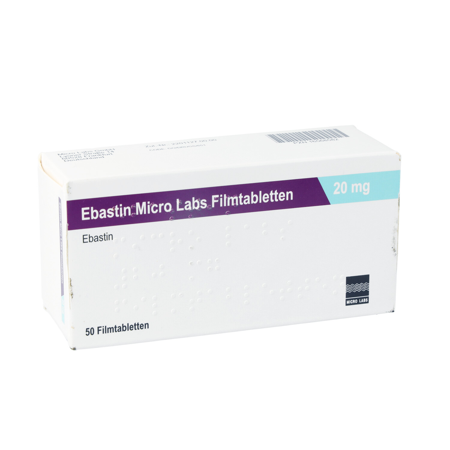 EBASTIN Micro Labs 20 mg Filmtabletten