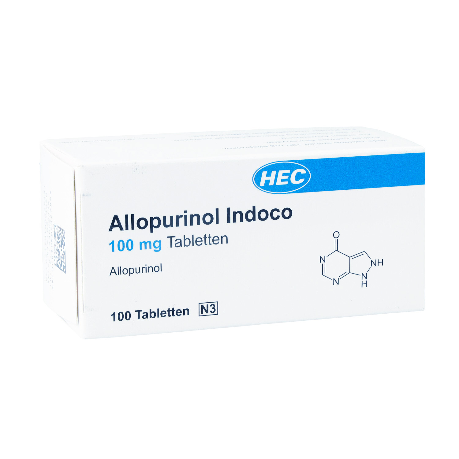 ALLOPURINOL Indoco 100 mg Tabletten