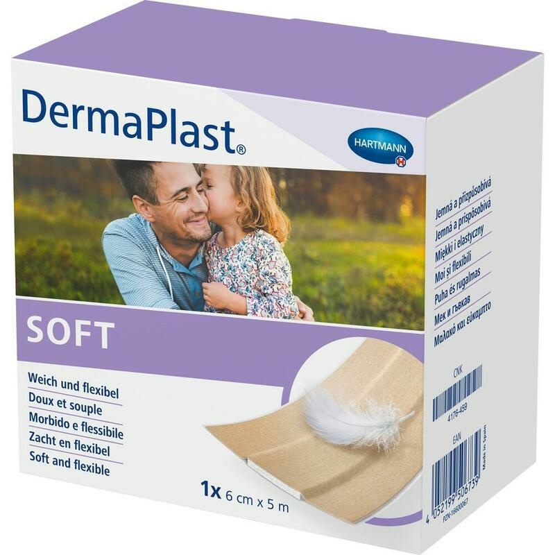 DERMAPLAST SOFT Pflaster 6 cmx5 m