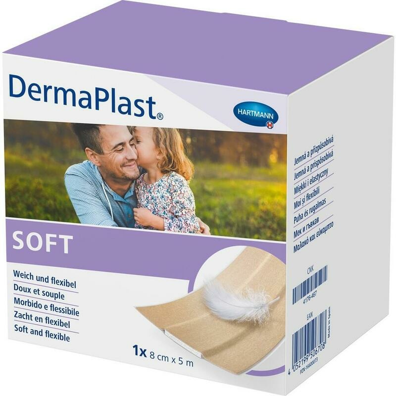 DERMAPLAST SOFT Pflaster 8 cmx5 m