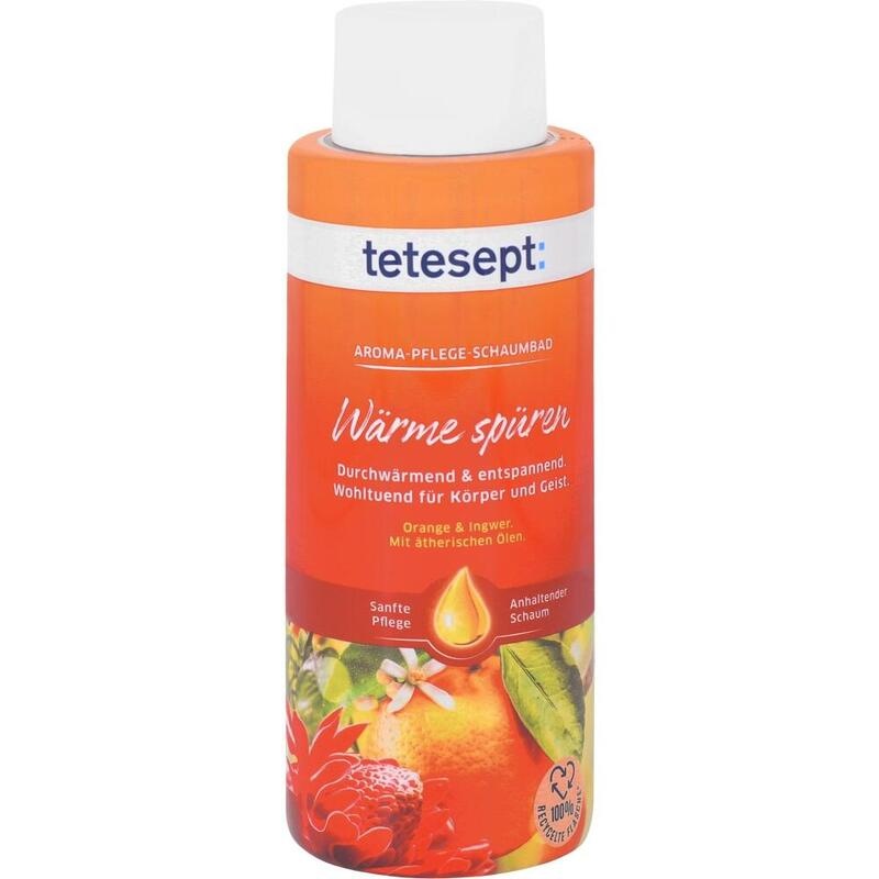 TETESEPT Aroma Pflege-Schaumbad Wärme spüren