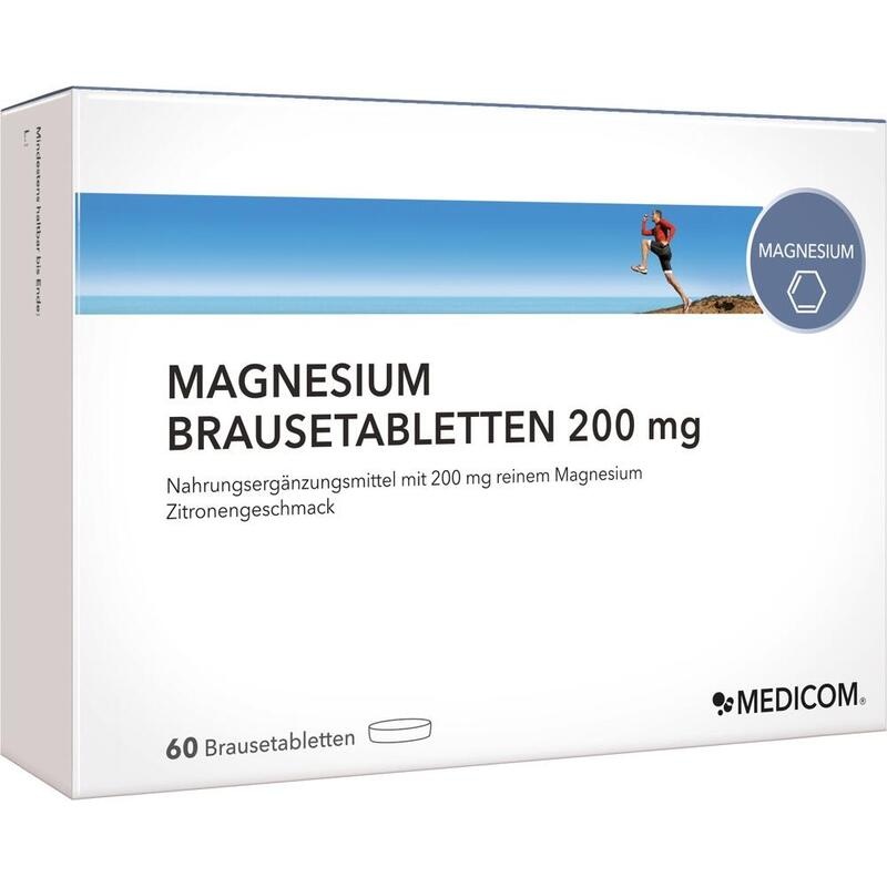 MAGNESIUM BRAUSETABLETTEN 200 mg