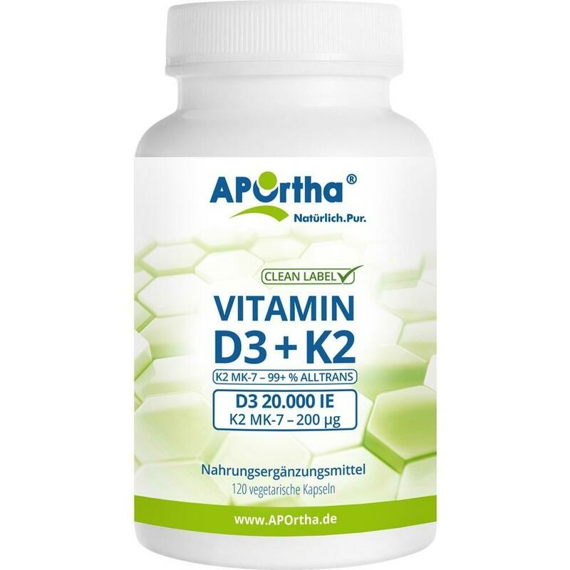 VITAMIN D3 20.000 I.E.+K2 200 μg m.Quinoaplv.Kaps.