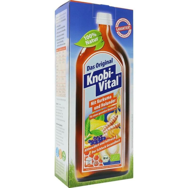 KNOBIVITAL mit Kurkuma und Holunder Bio