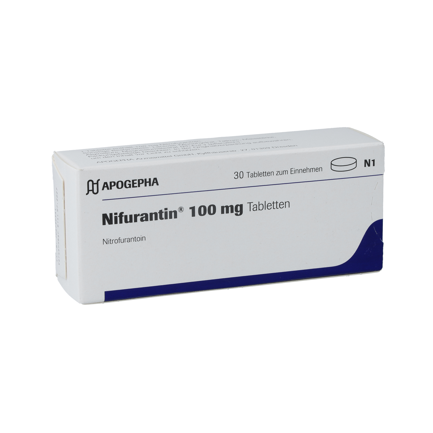NIFURANTIN 100 mg Tabletten