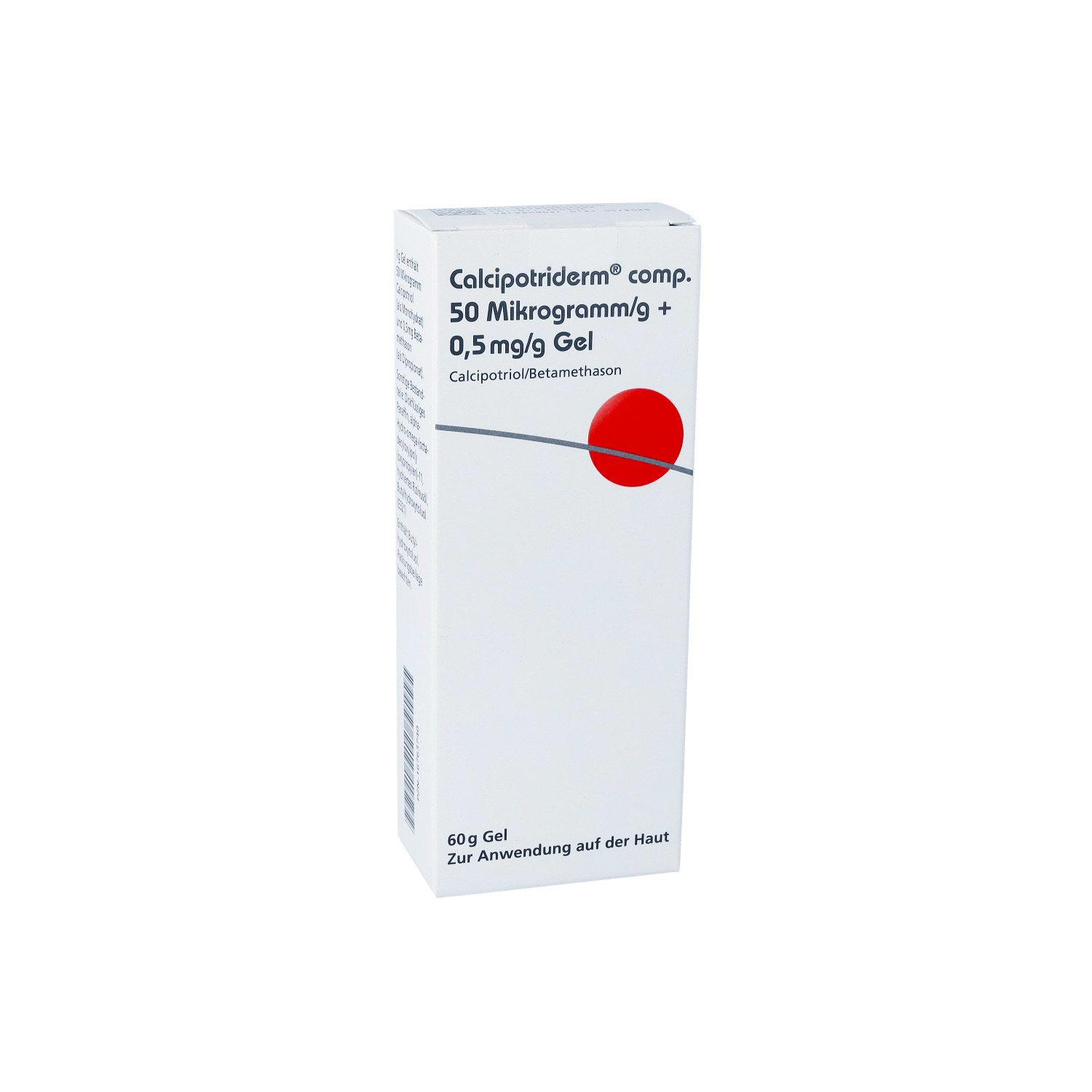 CALCIPOTRIDERM comp.50 μg/g + 0,5 mg/g Gel