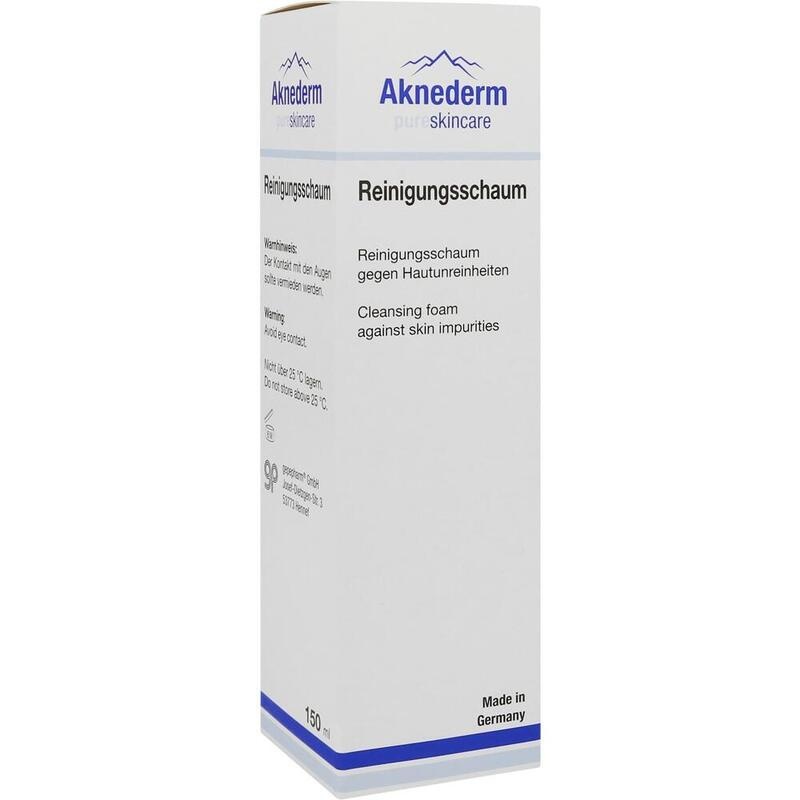 AKNEDERM Reinigungsschaum