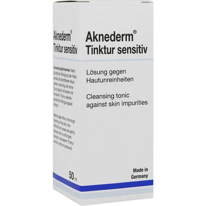 AKNEDERM Tinktur sensitiv