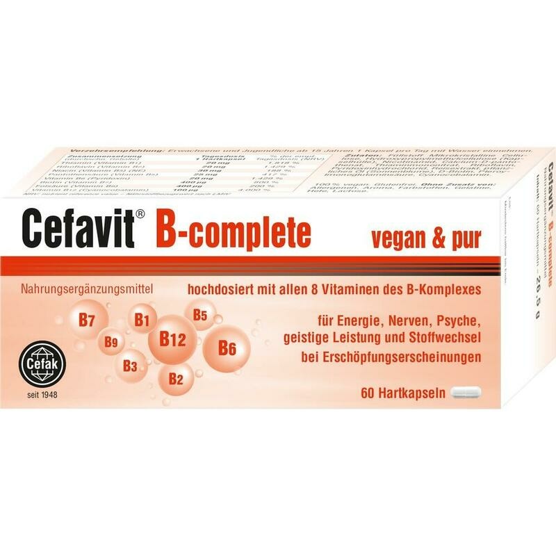CEFAVIT B-complete Hartkapseln